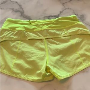 Lululemon speed shorts 6
